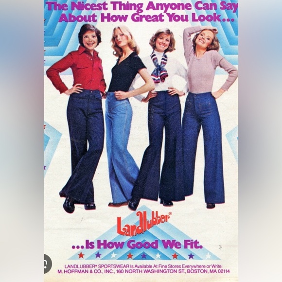 Landlubbers vintage wide leg Jeans light wash women’s size 26 - Picture 2 of 10